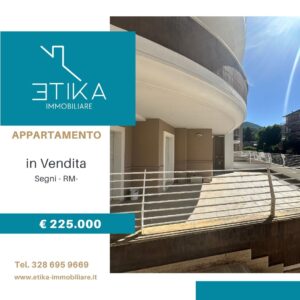 Vendesi appartamento con ampio terrazzo e box auto, Segni V250619
