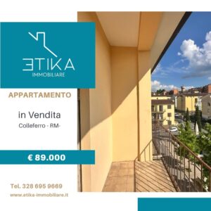 Appartamento in vendita in Via del Commercio, 16 Colleferro V250924